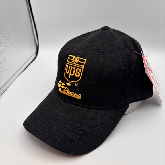 UPS Gold Checkered Logo Dale Jarrett #88 NASCAR Racing Collectible Hat - Picture 3 of 10